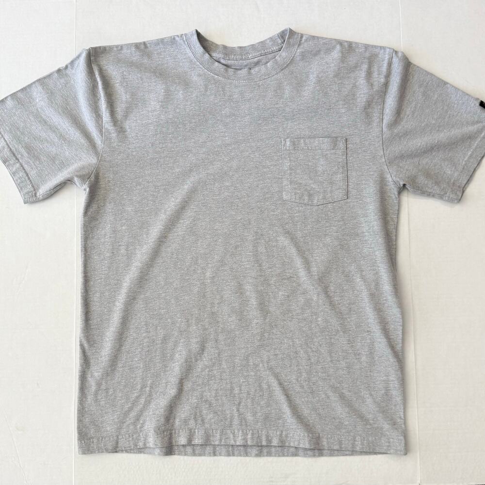 Genuine Dickies Heather Gray Pocket Tee XL Workwear Casual Tshirt